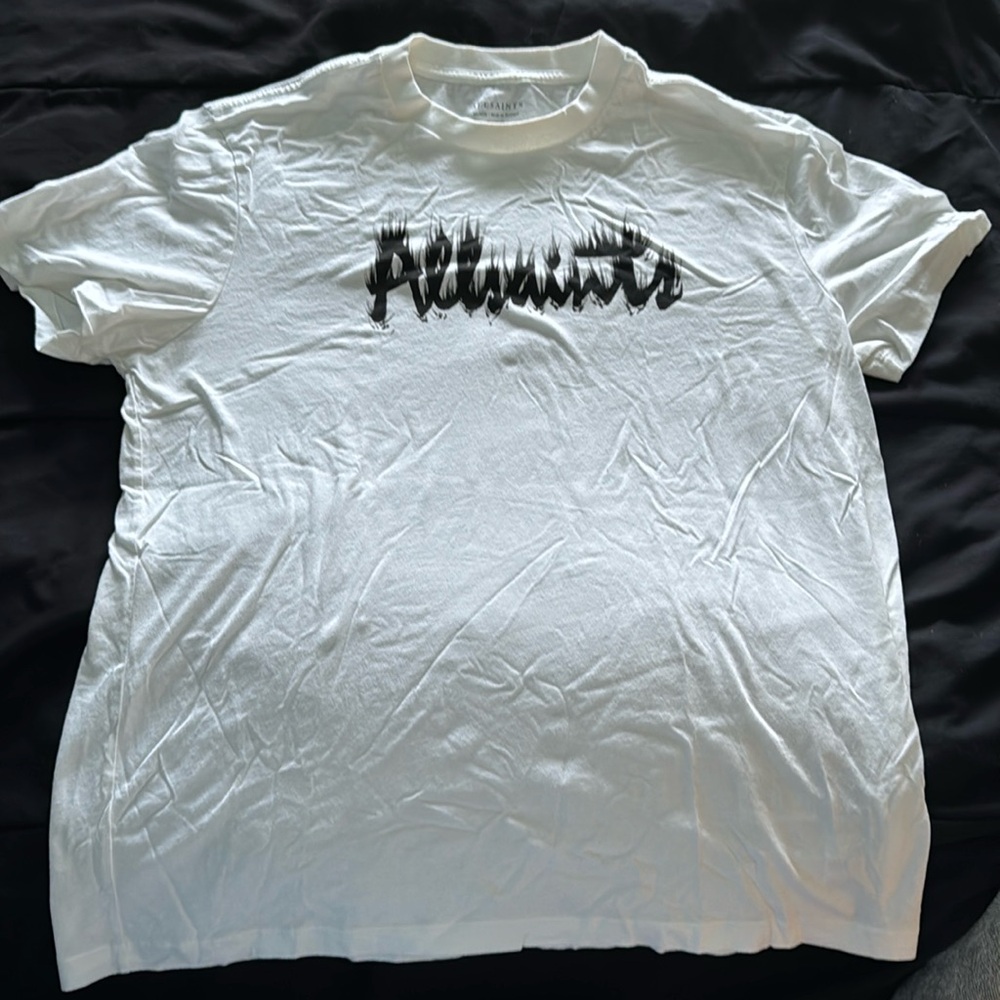 All Saints White T shirt